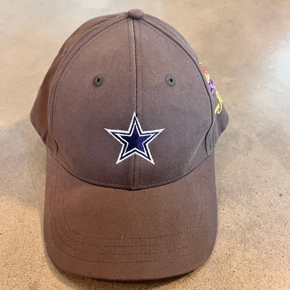 NFL Dallas Cowboys Football Crown Royal Collab Mens cap Gray Hat NEW
